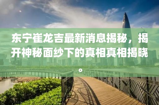 東寧崔龍吉最新消息揭秘，揭開神秘面紗下的真相真相揭曉。