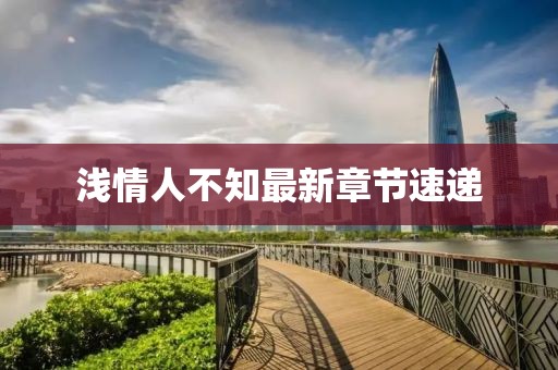 淺情人不知最新章節(jié)速遞