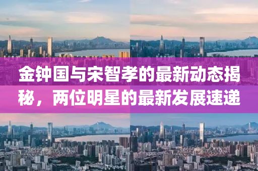 金鐘國與宋智孝的最新動態(tài)揭秘，兩位明星的最新發(fā)展速遞