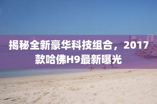 揭秘全新豪華科技組合，2017款哈佛H9最新曝光