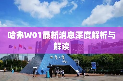 哈弗W01最新消息深度解析與解讀